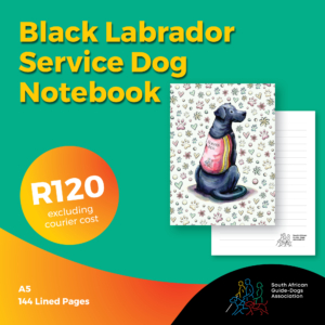 A5 Service Dog Notebook