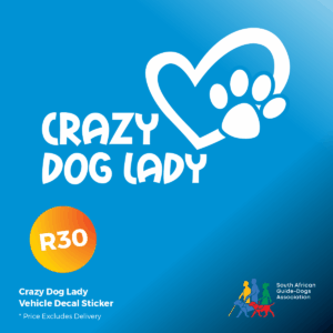 Crazy Dog Lady Vehicle Decal Sticker