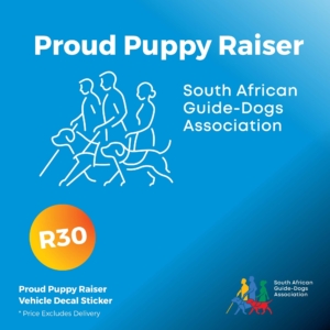 Proud Puppy Raiser Vehicle Decal Sticker